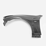 Carbon Fiber Fibre Bumper Front Fender Vents For Infiniti G37 Coupe 2-Door 2008-2015