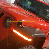 JL1164-2 LED Fender Lights 2 PCS LED Lights For Fender Flares Turning Light For Jeep Wrangler JL 18+