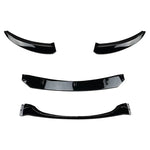 E82 E87 E88 Front Bumper Lip Splitter Spoiler For BMW 118i 120i 120d 123d 125i 125se 128i 135i 2007-2013 Guard Tuning Diffuser