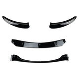 E82 E87 E88 Front Bumper Lip Splitter Spoiler For BMW 118i 120i 120d 123d 125i 125se 128i 135i 2007-2013 Guard Tuning Diffuser