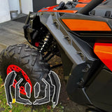 X3 UTV Front Rear Fender Flares Mud Guards #715002973 for Can am Maverick X3, Maverick X3 MAX 2/4 Doors