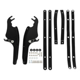 Motorcycle Windscreen Windshield Mounting Bracket Kit For Harley FL Softail Models FLST FLSTC FLSTF FLSTFB 2000-2017
