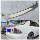 IS200 Modified TRD Style Black/Carbon Fiber Rear Trunk Luggage Compartment Spoiler Car Wing For Lexus IS 1998~2004