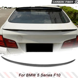 Carbon Fiber Car Rear Spoiler Trunk Wing for BMW F10 Spoiler 5 Series Base Sedan 520i 530i 535i M Sport M5 2011 - 2017