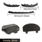 Real Carbon Fiber Front Bumper Lip Splitters For BMW 2 Series G42 M220i M Sport 2-Door 2022 2023 Front Lip Chin Guard Protector