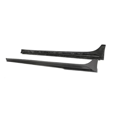 Carbon Fiber Side Skirts Extension For Maserati Ghibli S Q4 Sedan 14-16