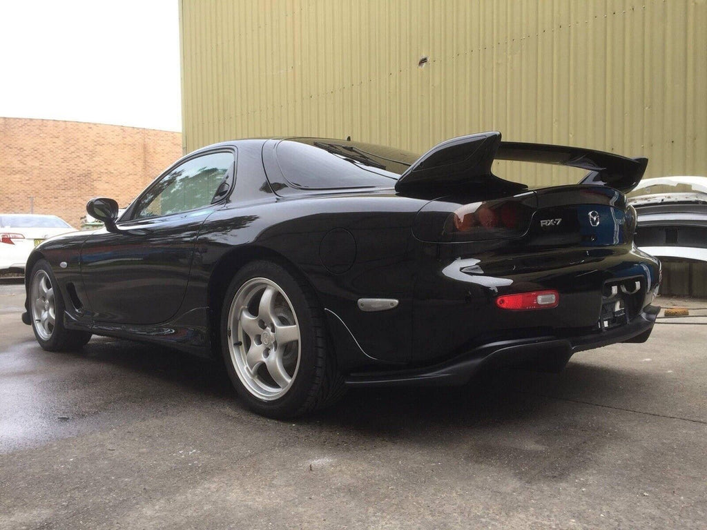 DAMD Style Flat Bottom Fiberglass Rear Diffuser For 1993-2002 Mazda RX ...