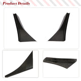 Dry Carbon Fiber Front Bumper Fins Canards Spoiler for BMW i8 2014-2018 Car Front Bumper Fins Splitters Decoration