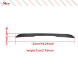 Carbon Fiber / FRP Car Rear Roof Spoiler Lip Wings for Mercedes-Benz S-Class W222 S63 S65 AMG 4-Door 2014 - 2020 Rear Boot Wing