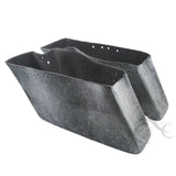 Drop-in Saddlebag Carpet Liners For Harley Touring Street Road Glide 94-13