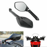 Motorcycle Rear View  Side Mirrors For Ducati Multistrada 1200 1200S 2015-2017 Black