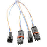 Motorcycle Tail Fender LED License Plate Light Kit For Harley Touring Road Glide Road King 2014-2023