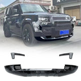 For Land Rover Defender 2020 2022 2024 Automotive Front Lip Spoiler Separator Bumper Lip Kit
