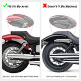 Motorcycle Backrest Sissy Bar Luggage Rack For Honda Shadow Spirit VT750DC 2001-2003 2005-2007 Chain Drive Models