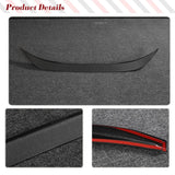 Carbon Fiber Car Rear Racing Spoiler Trunk Tail Rear Wing Spoiler For ZEEKR 001 2021-2023 EV MC Zeekr Car Accessories Sport Wing