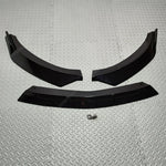 C117 W117 Front Bumper Lip Diffuser BodyKits Spoiler Splitter Tuning For Mercedes Benz CLA Class CLA180 200 220 260 2016-2019