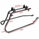 Motorcycle Saddlebag Saddle bag Conversion Bracket Hardware For Harley Heritage Softail Deluxe 1984-2016 2015 2014 2013