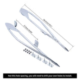 Motorcycle Pinnacle Chrome Saddlebag Protector Rails For Indian Roadmaster 15-20 Chieftain 14-18 Dark Horse 16-18 Chieftain14-18