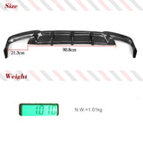 Carbon Fiber/ FRP Car Rear Bumper Diffuser Spoiler for BMW F06 F12 F13 M6 M Sport 2012 -2016 Car Rear Racing Body Kits