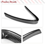 DRY Carbon Front Grille for Alfa Romeo Giulia Base Only Ti Sedan 2015-2021 Racing Grill Trim V Shape Frame Decoration Sticker
