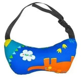 2-Pack Adorable Ultra-Soft Car Seat Pillows with Secure Belt - Ensures Peaceful Restful Naps on the Go - Enhanced Safety amagi