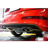 SQ3 Rear Diffuser with Tailpipe Rear Lip for Audi Q3 SQ3 2013-2018