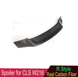 Real Carbon Fiber Rear Boot Trunk Spoiler Duck tail for Mercedes CLS Class W218 C218 2012-2018 CLS350 CLS400