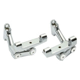 Motorcycle Adjustable Passenger Footboard Mount Kit For Harley Street Glide FLHX 2006-2020