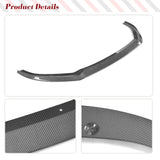 Car Front Bumper Lip Chin Spoiler Car Body Kits For Audi A3 Sline S3 8V 2017-2019 REAL CARBON Front Bumper Lip Spoiler Splitter