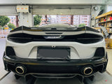 Real Carbon Fiber Rear Trunk Lip Ducktail Wing Spoiler for McLaren GT