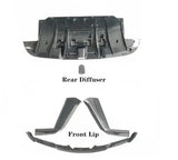 Real Carbon Fiber Body Kit For Ferrari 488 GTB 2015-2021 Front Bumper Lip Rear Diffuser Side Skirt Wind Knife Spoiler Lamp Cover