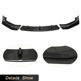 Carbon Fiber Car Front Bumper Lip Spoiler for BMW 5 Series G30 G38 540i M Sport Sedan 2017-2020 Front Lip Chin Apron Body Kits