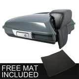 Motorcycle Razor Pack Trunk Backrest For Harley Tour Pak Touring Road Glide 2014-2024