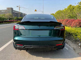 Rear Bumper Lip Chin Spoiler Bodykit For Tesla Model 3 Rear Bumper Lip Diffuser Splitters Spoiler