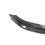 Front Bumper Chin Lip Spoiler for Audi A3 Sline S3 Sedan 4 door 2014 2015 2016 Carbon Fiber Head Shovel Car Styling