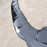 For VW Golf 7 MK7 7.5 GTI R-Line R Car Front Bumper Splitter Lip Diffuser Spoiler Cover Lower Splitter Blade Guard CS Style