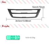 Dry Carbon Fiber Car Inner Central Control Trim Decoration For BMW F80 F82 F83 M3 M4 2014-2019 Inner Sticker Trim Cover