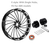 32" Front Wheel Rim Single / Dual Disc Hub Fit For Harley Touring Models 2008-2023