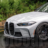 R Style Dry Carbon Front Lip Spoiler for BMW G80 G81 M3 G82 G83 M4