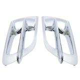 Motorcycle Moto Chrome Left Right Fairing Accent Grilles For Honda Goldwing GL1800 2001-2011