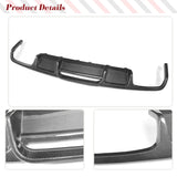 Carbon Fiber / FRP Car Rear Diffuser Lip Bumper Gaurd for CLS-Class Mercedes-Benz W218 CLS63 AMG CLS320 CLS350 Sedan 2015 - 2017