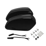 Gloss Black Saddlebags Bags Docking Hardware For Harley Softail Low Rider ST FXLRST 2022-2024