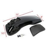Motorcycle Saddlebag Lids With 5"X7" Speakers For Harley Touring Road King Electra Glide Street Glide Ultra-Classic 2014-2024