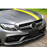 C63 Bumper Lip AMG Car Front Bumper Lip Splitter Spoiler Diffuser For Mercedes Benz C63 AMG 2014-2018 Car Accessories Body Kit