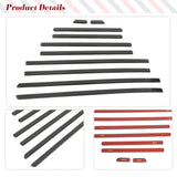 Dry Carbon Car Body Side Molding Trims Cover for Mercedes Benz G-Class G63 W463 AMG Car Door Decoration Strip Side Trim 10PCS