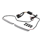 Motorcycle LED Saddlebag Run Brake Turn Lamp Lights For Harley Touring 2014-2023