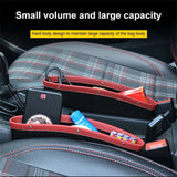 1 PCS Storage Organizer Box Caddy Car Seat Gap Pocket Holder Bag Case Car Pocket PU Leather Car Seat Slit Pocket Car Accessories