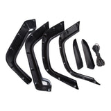 Widen and thick Wheel Fender flares T001 for Jeep for wrangler for 1997-2006 for TJ  Car performance accessories