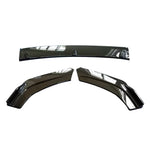 Front Bumper Lip Splitter Chin Guard Protector Cover for Audi A6 C8 2019-2023 Universal Front Blade Spoiler Diffuser Body Kit