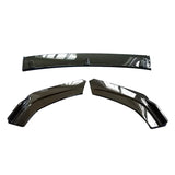 Front Bumper Lip Splitter Chin Guard Protector Cover for Audi A6 C8 2019-2023 Universal Front Blade Spoiler Diffuser Body Kit